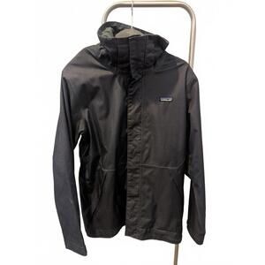 Patagonia Black Shell Jacket Men’s Medium | Lightweight Waterproof Windbreaker